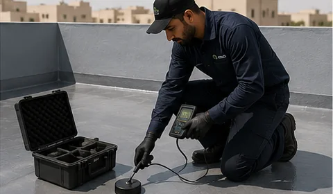كشف تسربات المياه